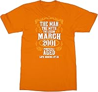 Vista 11 de Man Myth 20th Birthday Marzo 2002 Gift Camiseta unisex
