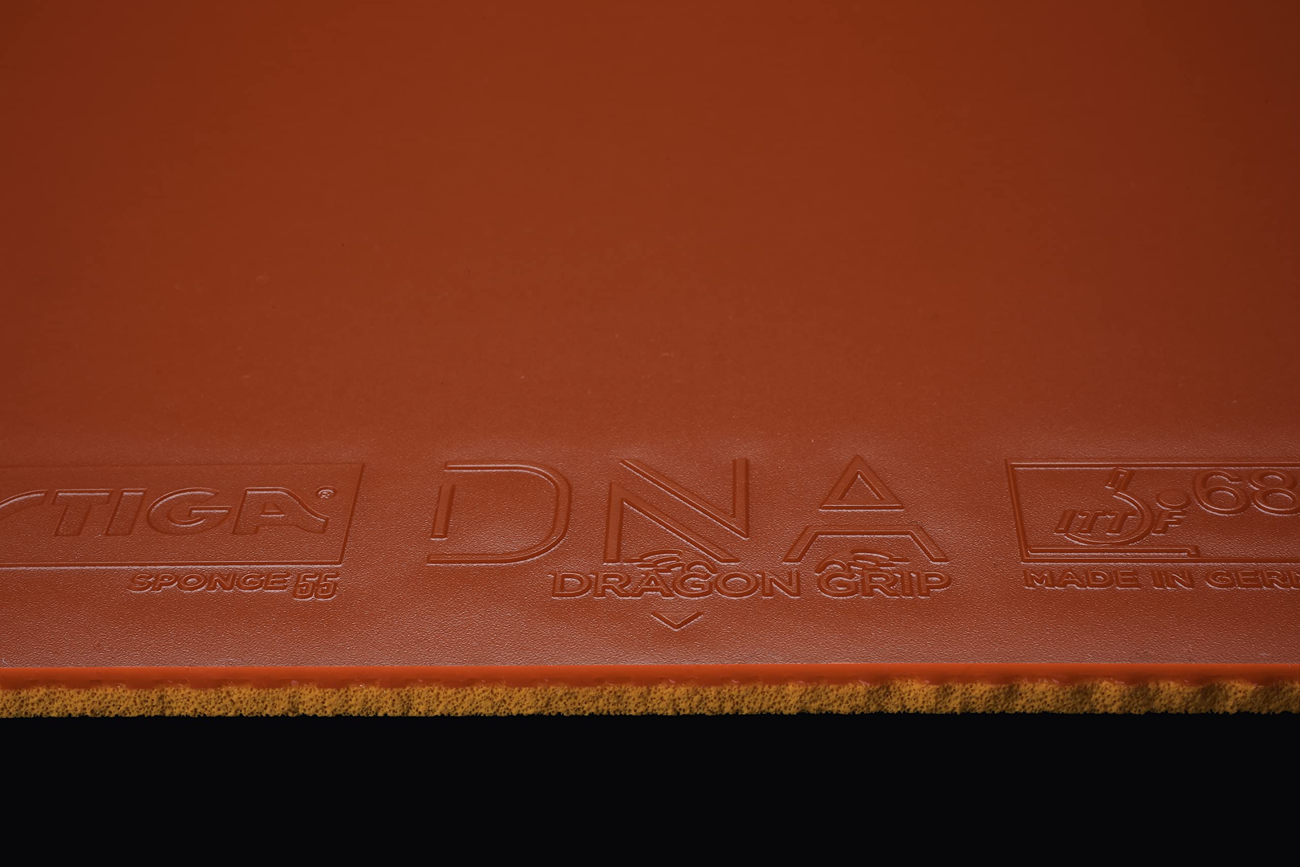 Buy Stiga Table Tennis Rubber DNA Dragon Grip 55, 2.3 for Maximum