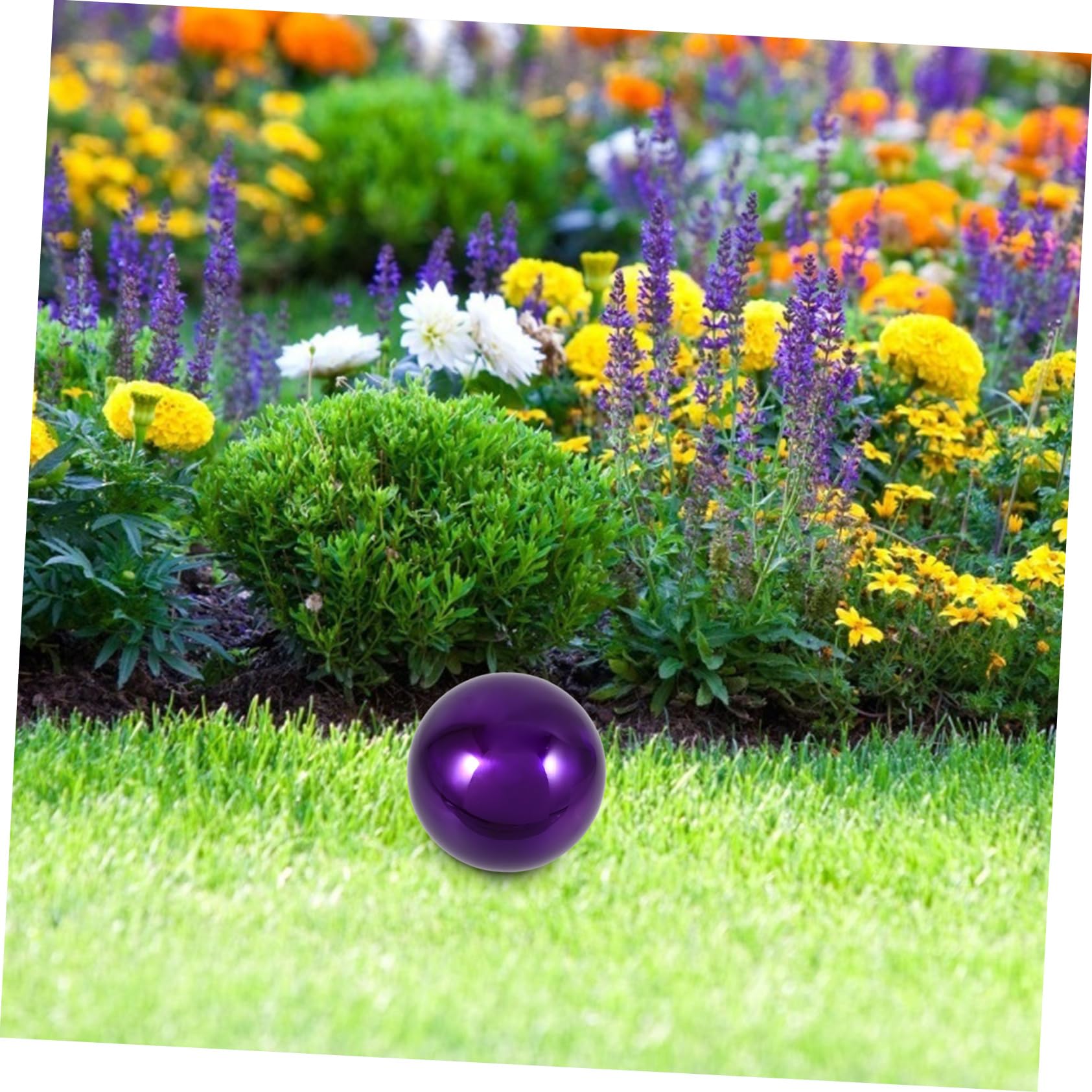Edelstahlkugel 6 Zoll Spiegelkugel Gartenreflexionsball Poliert Reflektierende Gartendeko Für Innen Und Außen Mit Glatter Oberfläche