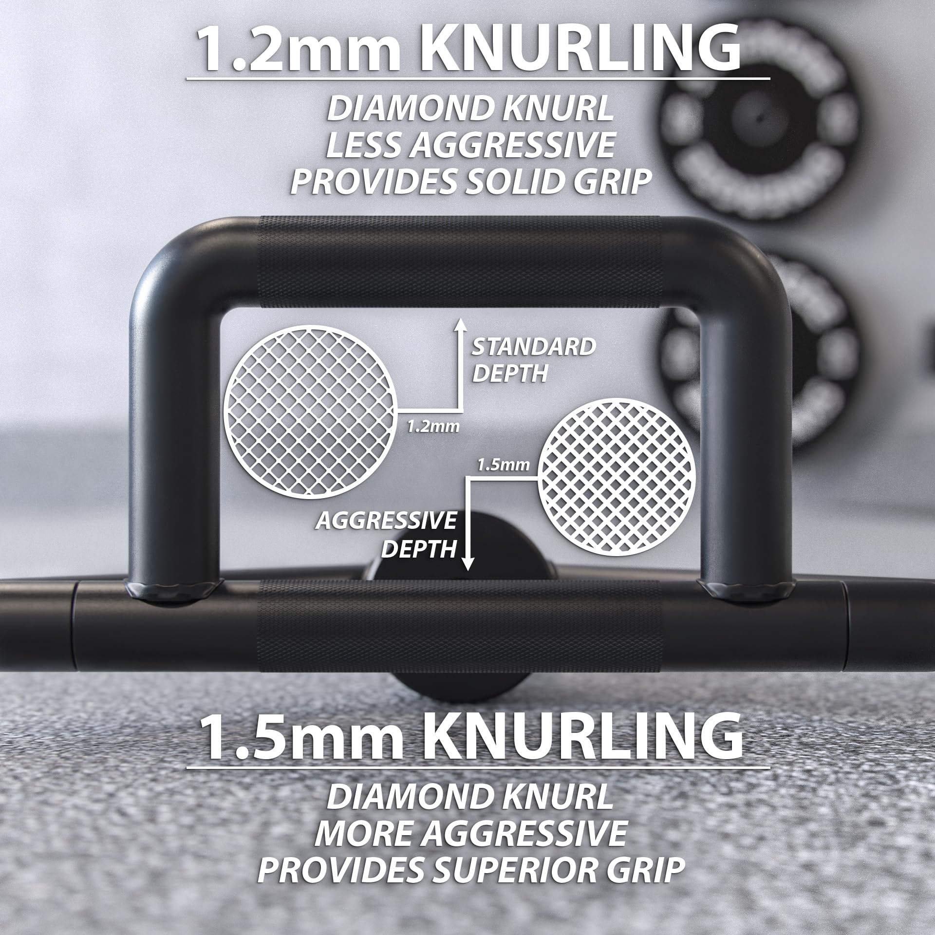 Synergee 20kg and 25kg Chrome or Black Olympic Hex Barbell Trap Bar with Rotating, Flat or Raised Handles for Squats, Deadlifts, Shrugs.