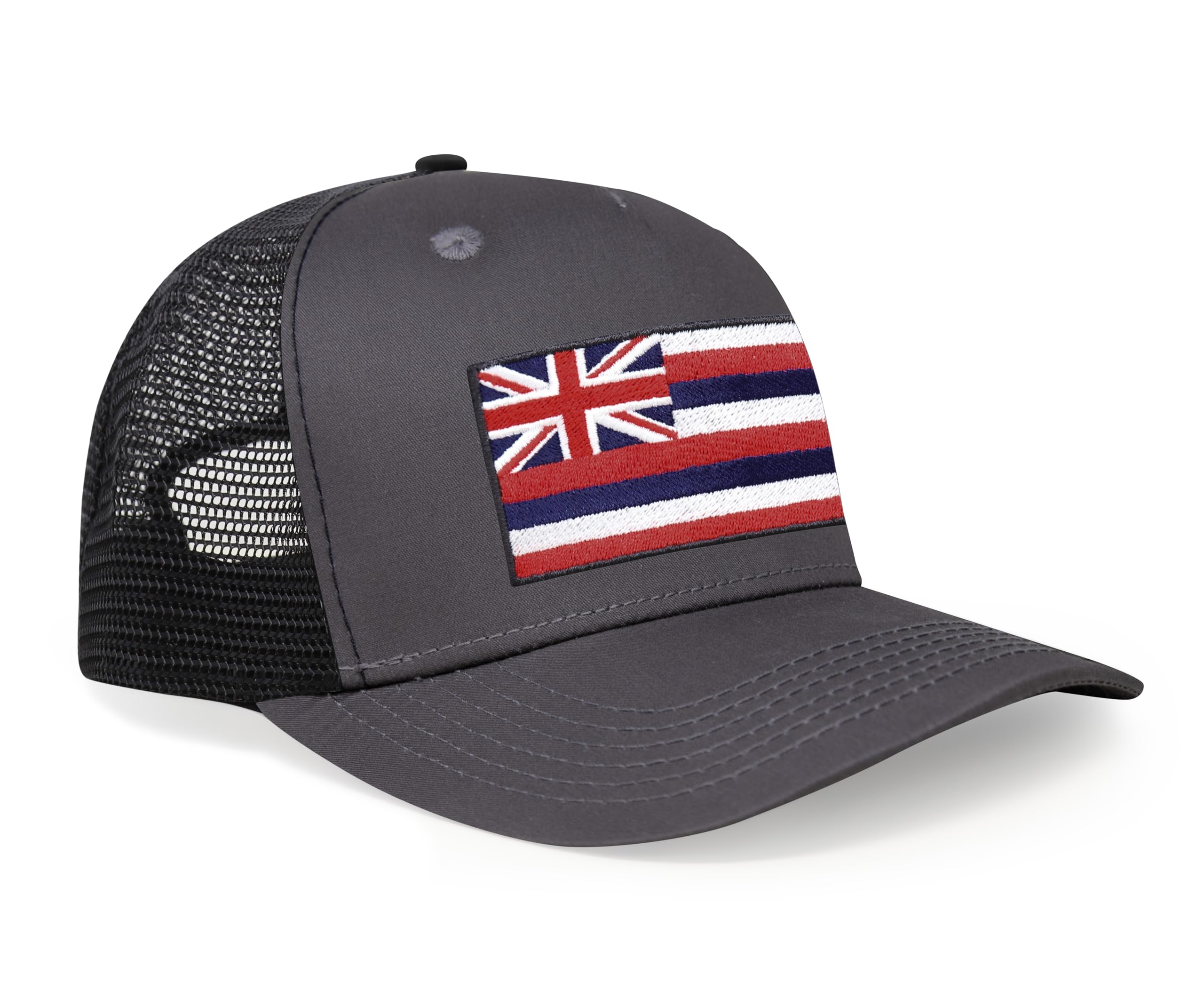 International Tie State Hat for Men and Women, Adjustable Snapback Trucker Baseball Cap with Embroidered Patch