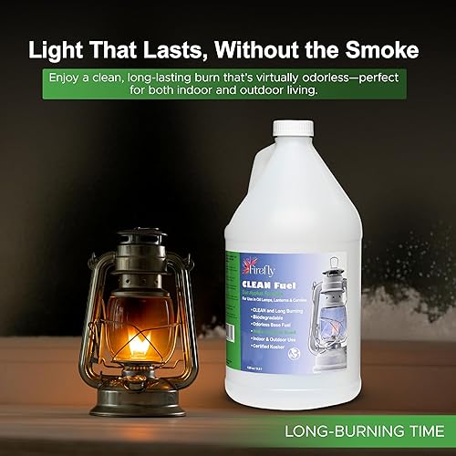 Miniatura 20 de Lámpara de aceite Firefly, usa combustible limpio, clean-5-e Fórmula de citronela,Puro,Fórmula de eucalipto