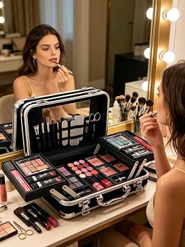 Beauty Case 62pcs London UK - Gift box, gift for women, make-up box