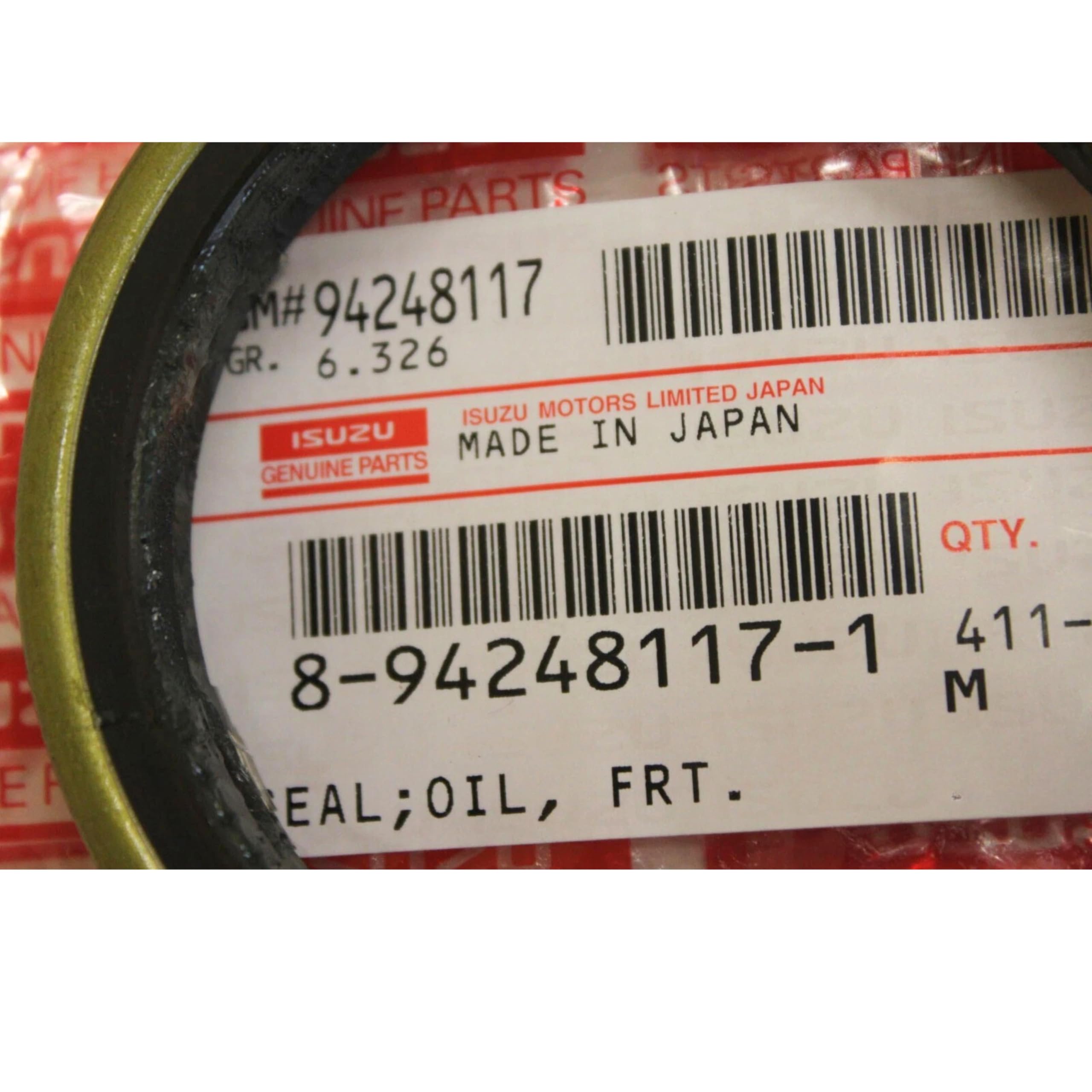 Amazon.com: Genuine Wheel Seal Front Axle Compatible with Isuzu