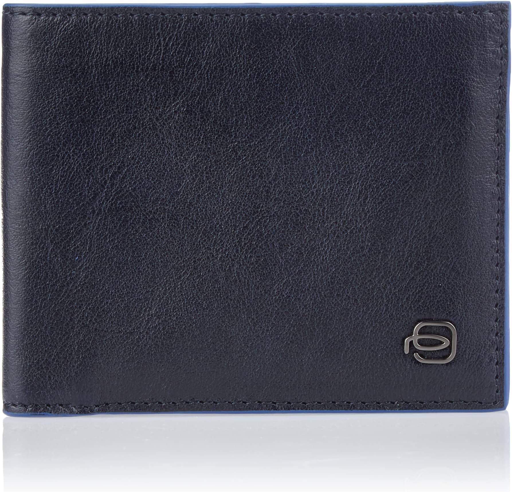 Piquadro Men's Leather Wallet, Blue