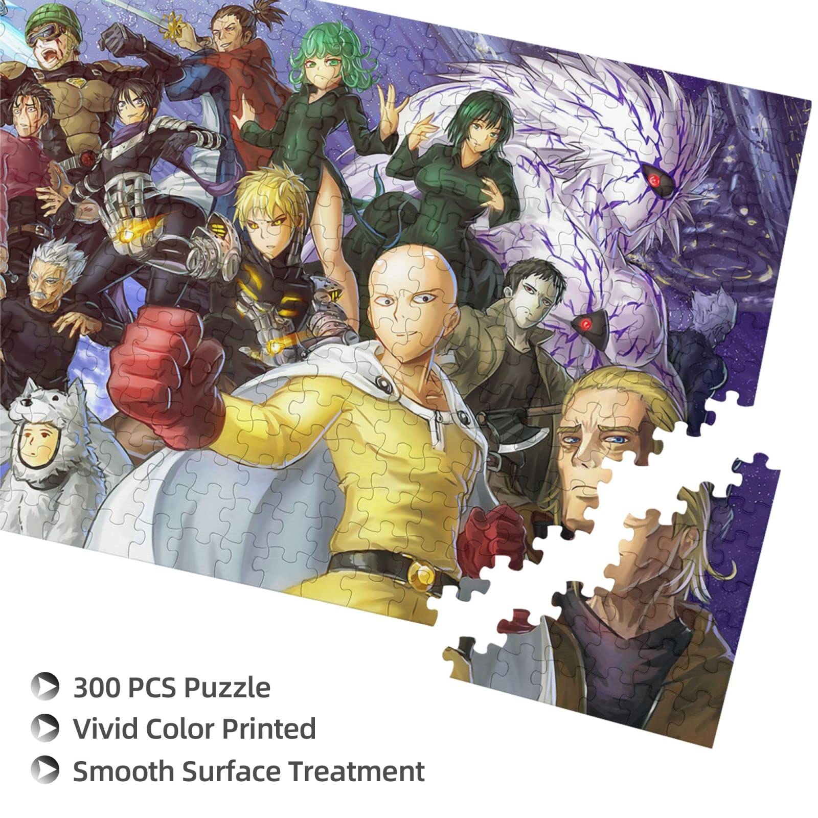 Amazon.co.jp: ワンパンマン 300ピースのジグソーパズル 家族で