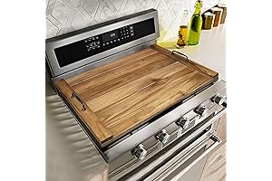 Space Acacia Wood Stove Top Covers