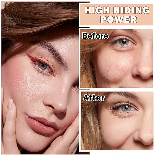 Miniatura 3 de Base de maquillaje para aerógrafo impecable de alta cobertura, base de maquillaje mate cremoso suave para piel madura con acabado natural nude 02 #