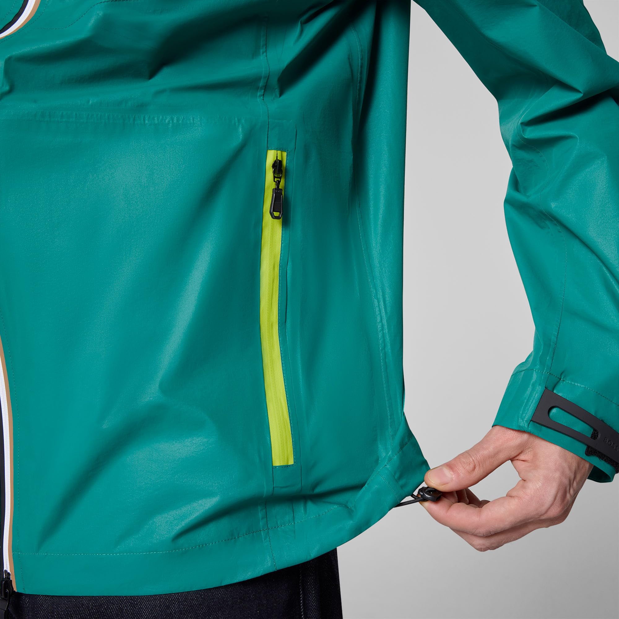 Aston Martin F1 2025 Chaqueta Impermeable del Equipo