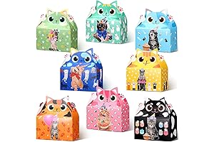 Cat Party Favors Treat Box 24 Pack