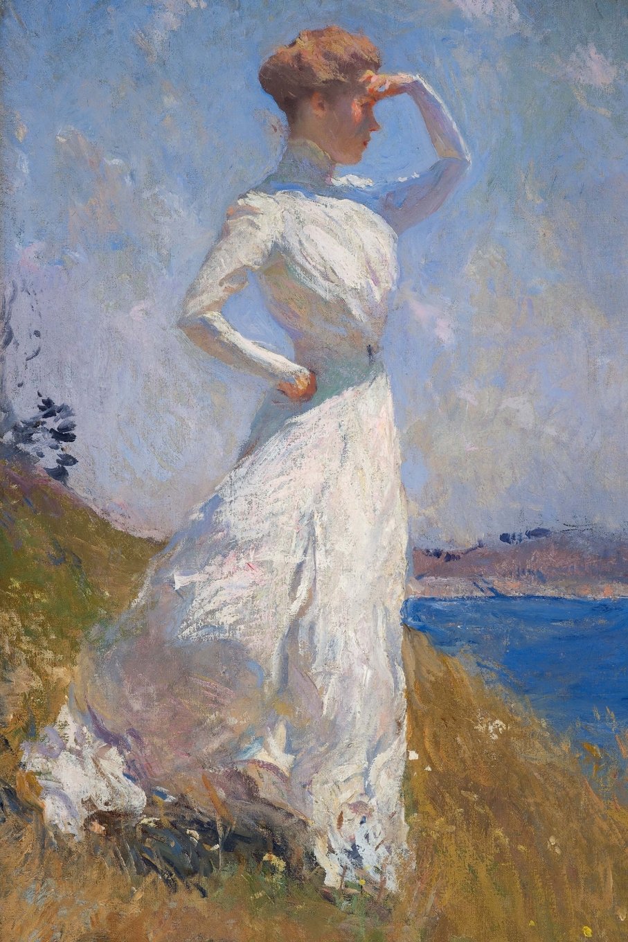 Sunlight, Frank Weston Benson. Ruled journal: 160 Lined / ruled pages, 6x9 inch (15.24 x 22.86 cm) Laminated