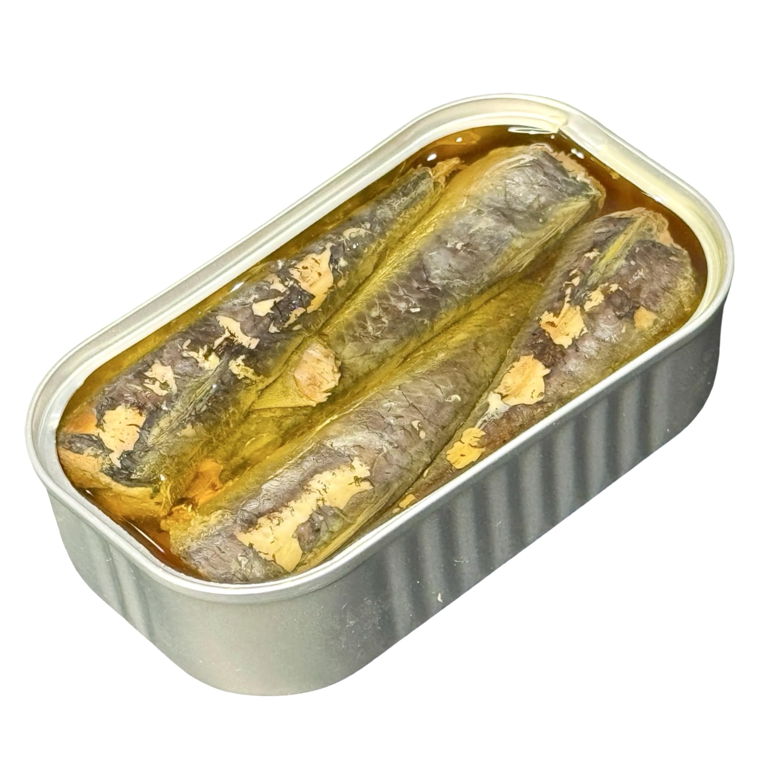 Fantis – Sardines in Oil – Wild-Caught, Premium Quality Spanish Sardines, Keto-Friendly, Ready to Eat, High Protein Seafood Snack, 4.375 oz, Pack of 6