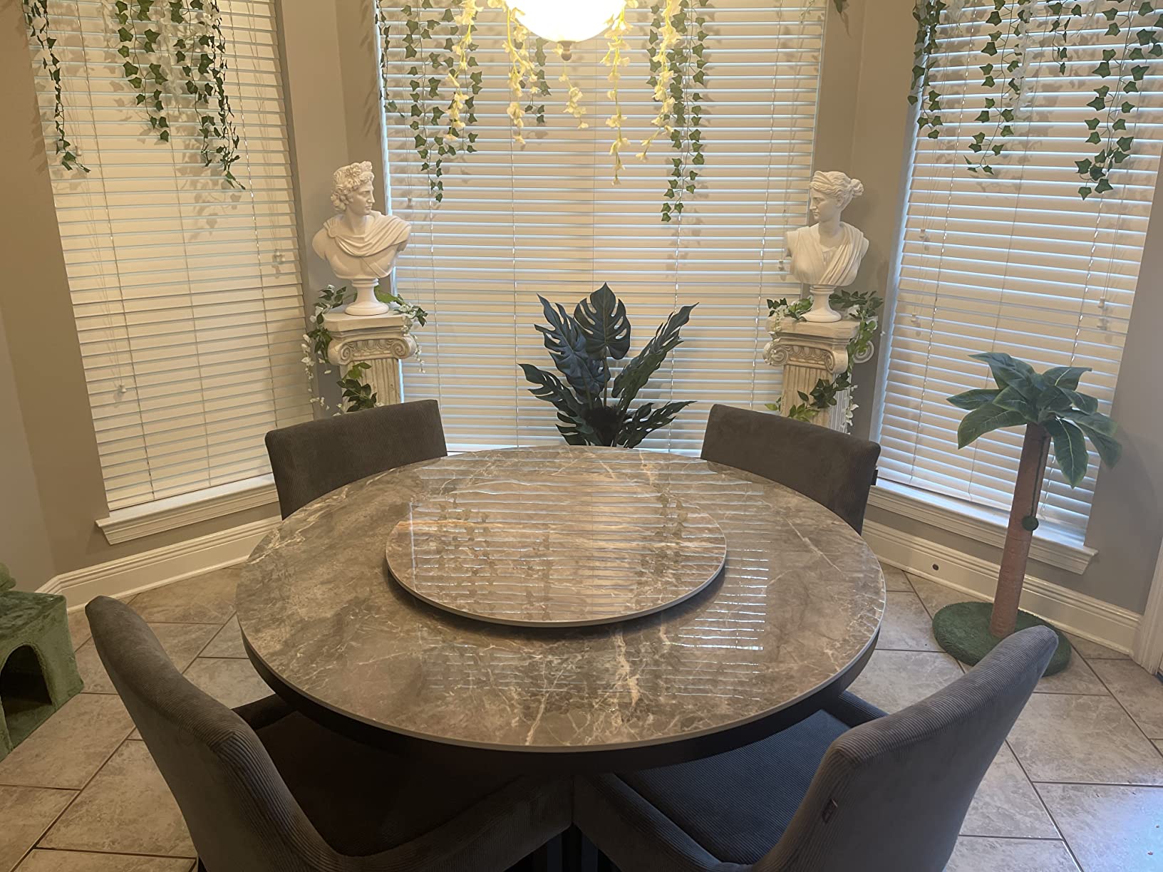 41/mo Finance COLAMY Corduroy Dining Chairs Set of 6, Upholstered