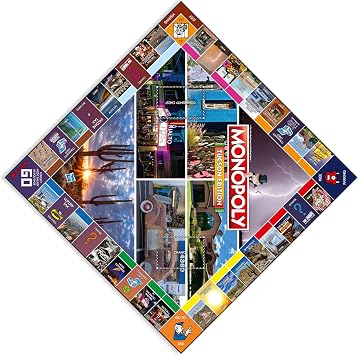 Monopoly Board Game Tucson Edition: 2-6 Players Family Board Games for Kids and Adults, Board Games for Kids 8 and up, for Kids and Adults, Ideal for Game Night