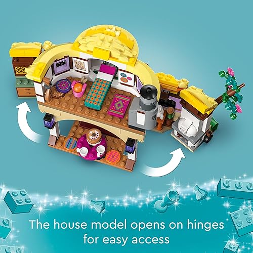 Miniatura 3 de LEGO Disney Wish Asha's Cottage 43231 - Juego de juguetes de construcción, una casa de campo para la vida de rol en la aldea, regalo coleccionable