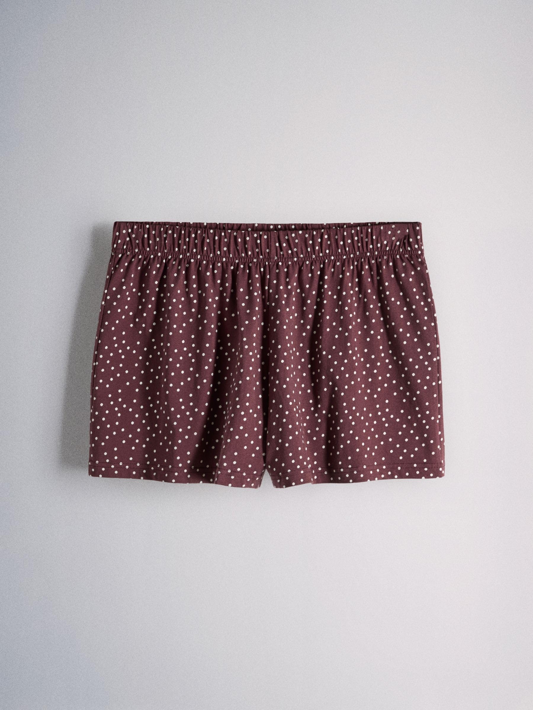 THE SET Mujeres Pack de 3 Piezas de Pijama Compuesto por Camisetas y Pantalones Cortos