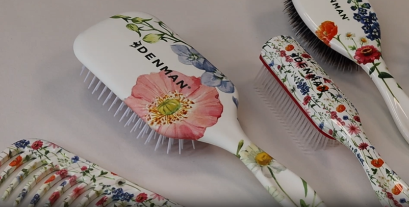 Denman Boar Bristle Hair Brush – Smoothing & Shine Enhancing For Slick Back Styl 738623000502 | UK