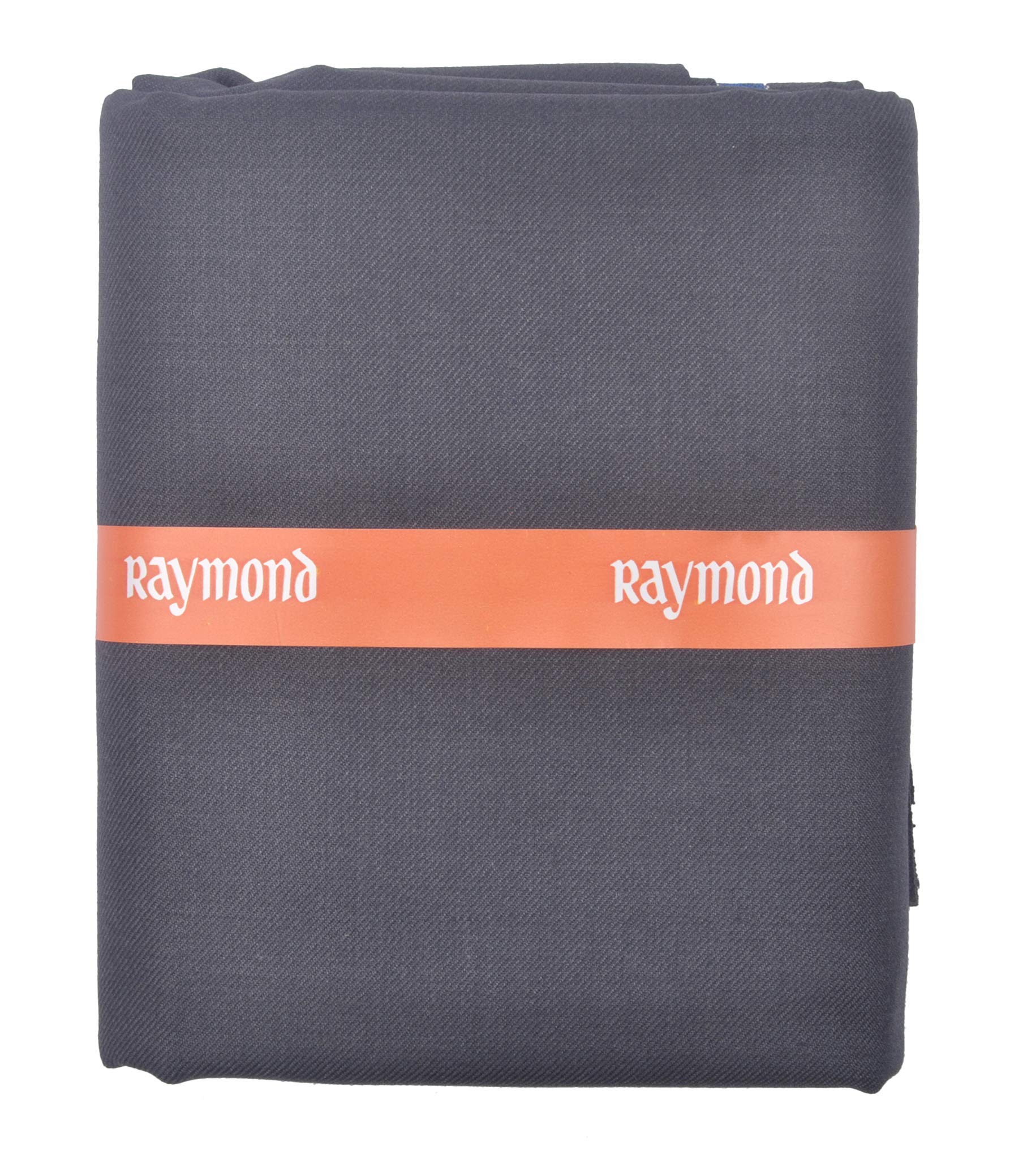 Men's Polyester Unstitched Formal Trouser 1.3 m Fabric (Deep Grey, Free Size)