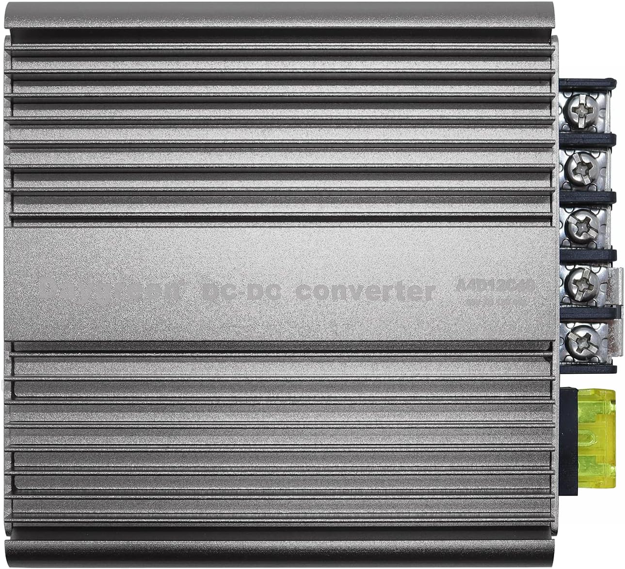 40A 480W 12V Golf Cart 48V 36V to 12V Converter Step Down Transformer Voltage Regulator Aluminum Alloy Shell Waterproof with Acc Control