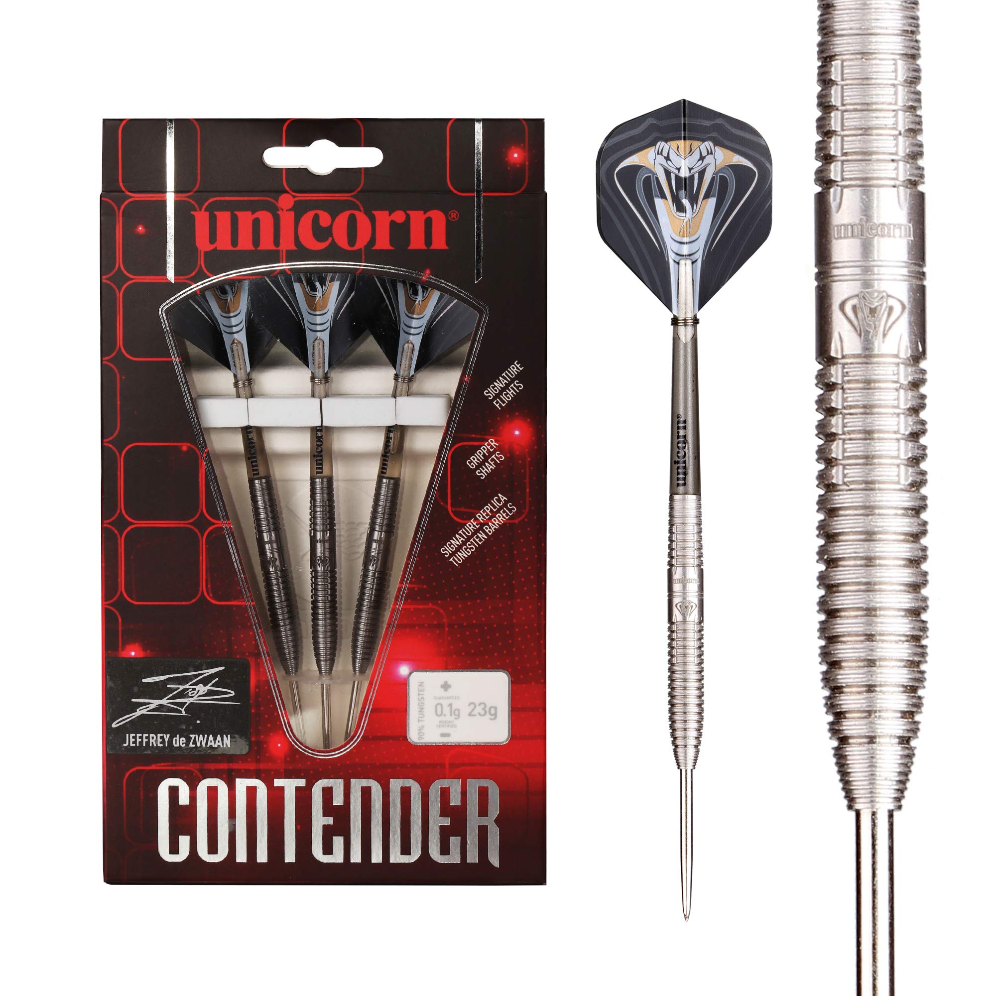 Unicorn Jeffrey De Zwaan Contender 90% Tungsten Natural, 23 g