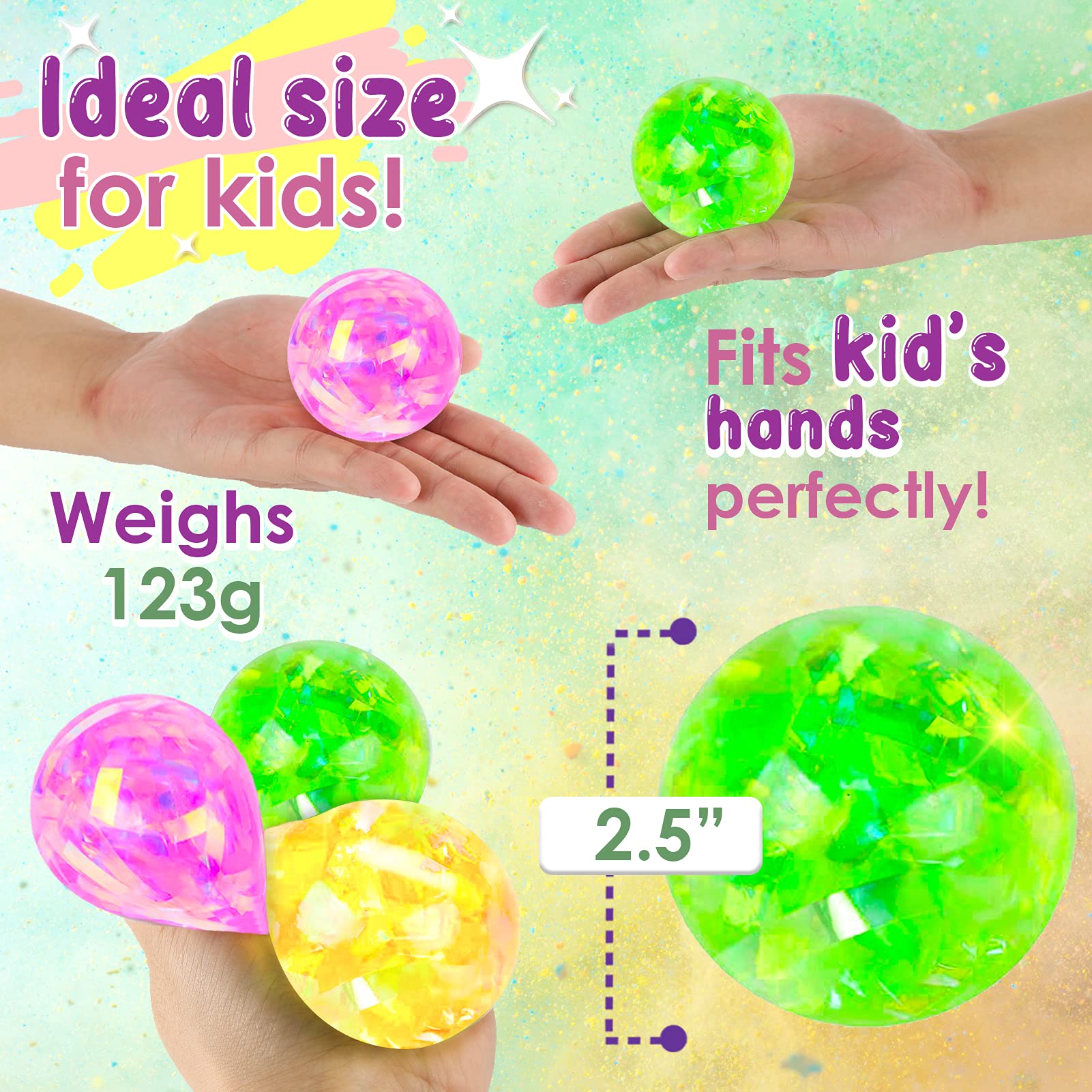 Amazon | Sensory ストレスボールセット フィジェットトイ | ぷにぷに