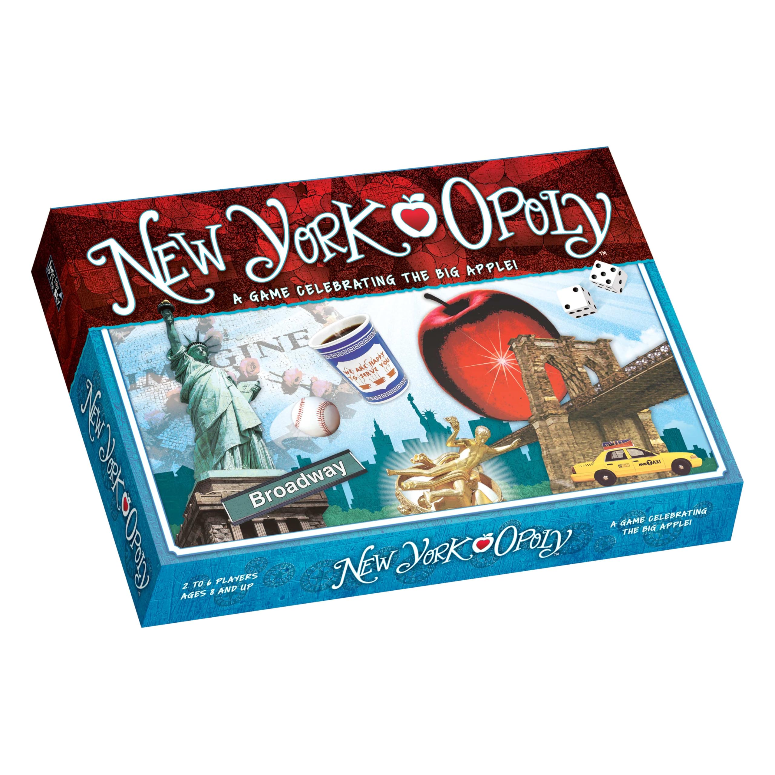 Amazon.com: Late for The Sky New York Opoly – Property Trading