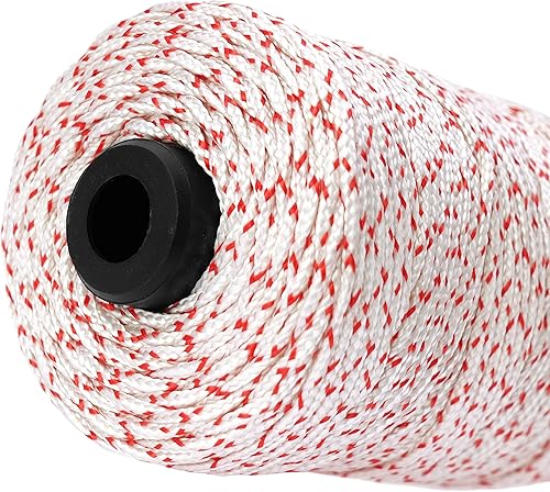 Miniatura 3 de emma kites Cuerda trenzada de cometa de 500 libras, 500 pies, cuerda de poliéster Dacron, cuerda de cometa para cometas grandes, volar al aire