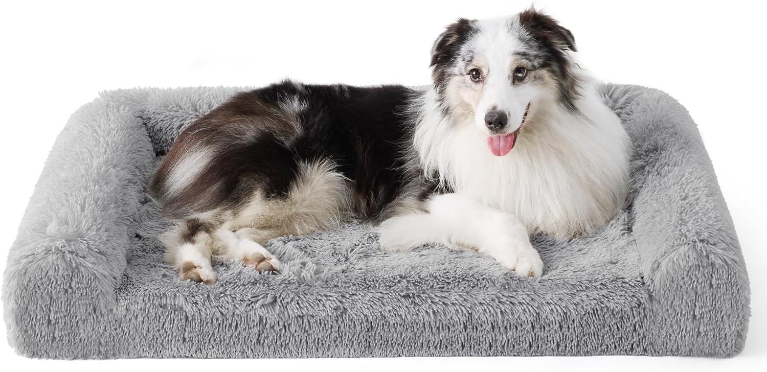 Bedsure Calming Dog Bed for XLarge Dogs Orthopedic Egg
