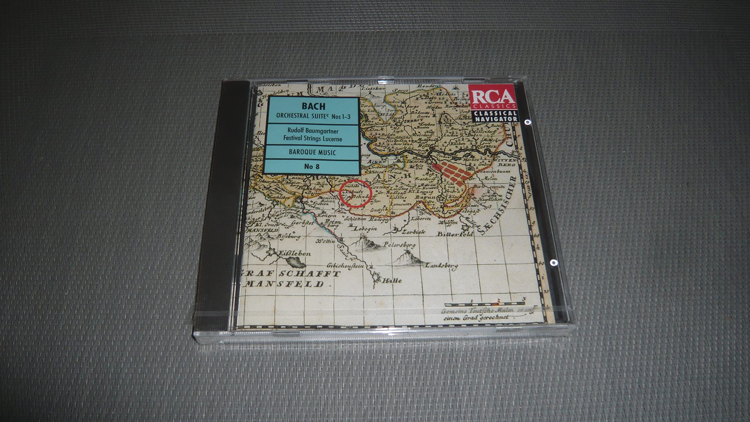 Bach:Orch Suites 1-3 [Audio CD] BAUMGARTNER