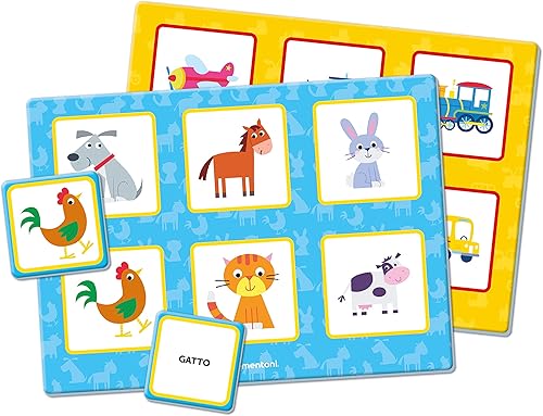 Miniatura 2 de Clementoni - Sapientino Baby Picture Tombola - Juego educativo 1 año (versión italiana), juegos Montessori, Made in Italy, multicolor, 16420