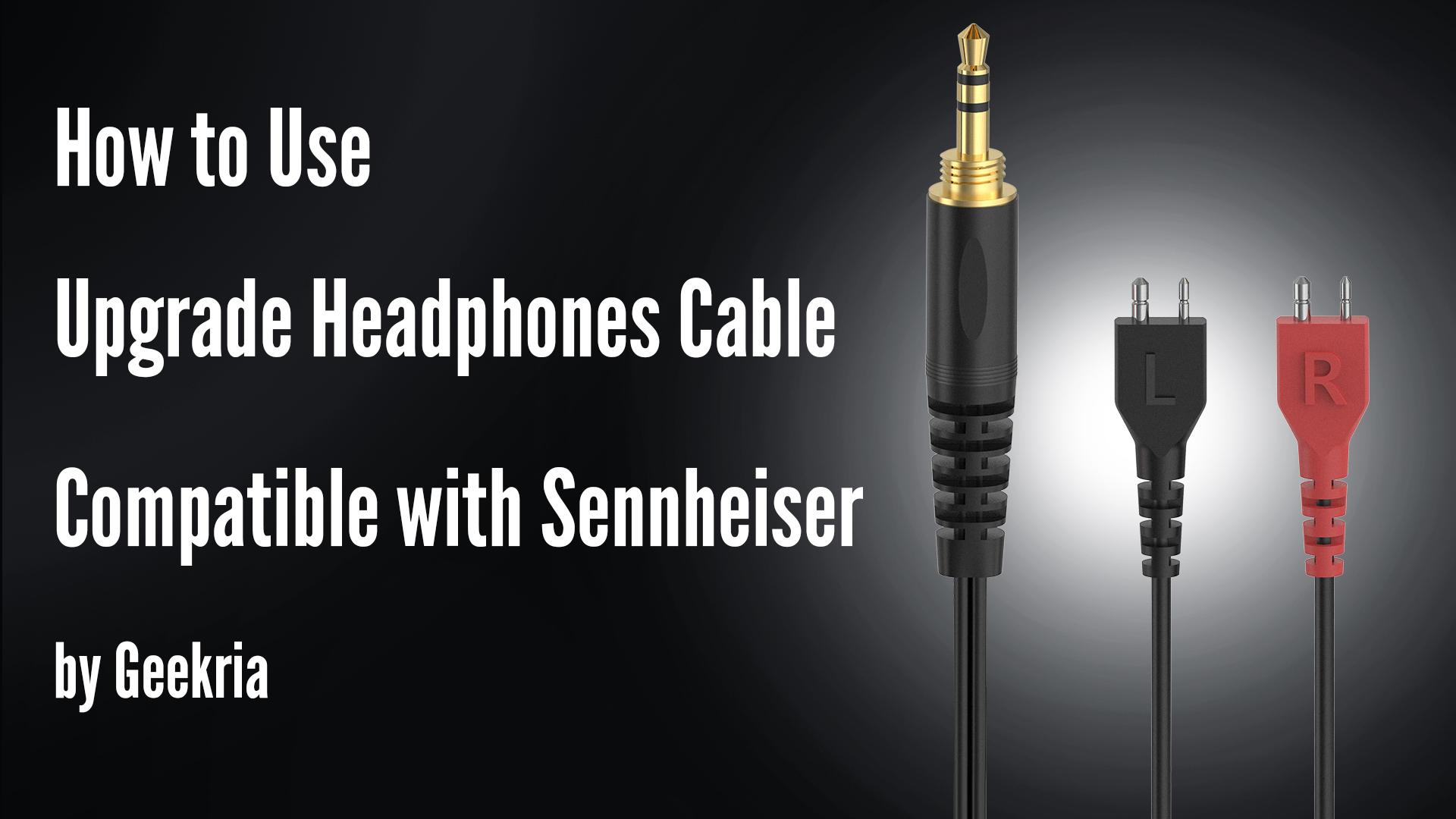 Amazon.com: GEEKRIA Audio Cable Compatible with Sennheiser HD25