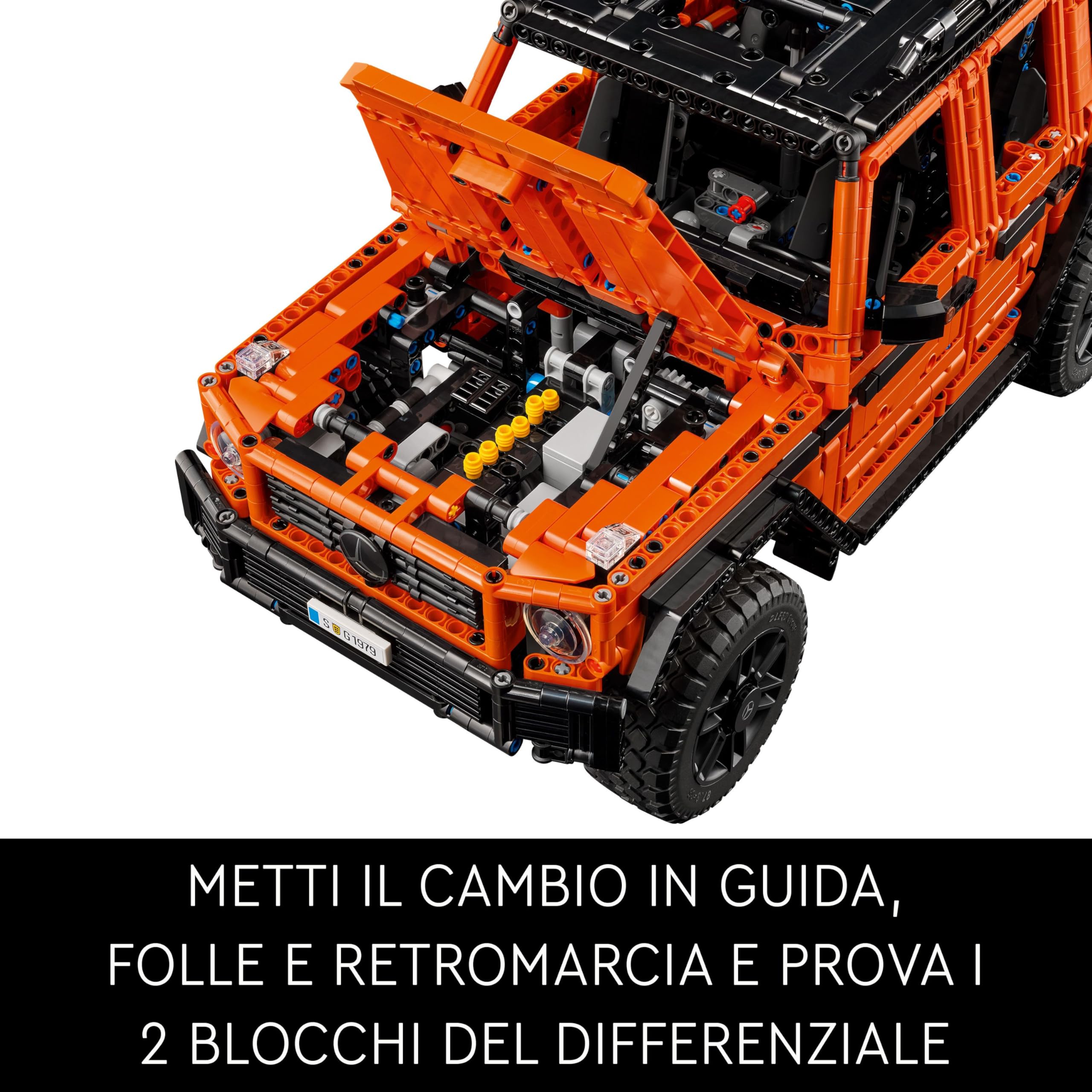 LEGO Technic Mercedes-Benz G 500 PROFESSIONAL Line, Modellino di Auto Fuoristrada da Costruire per Adulti, Veicolo 4X4 Classe G da Esposizione Ricco di Dettagli, Regalo Collezione per Lui o Lei 42177