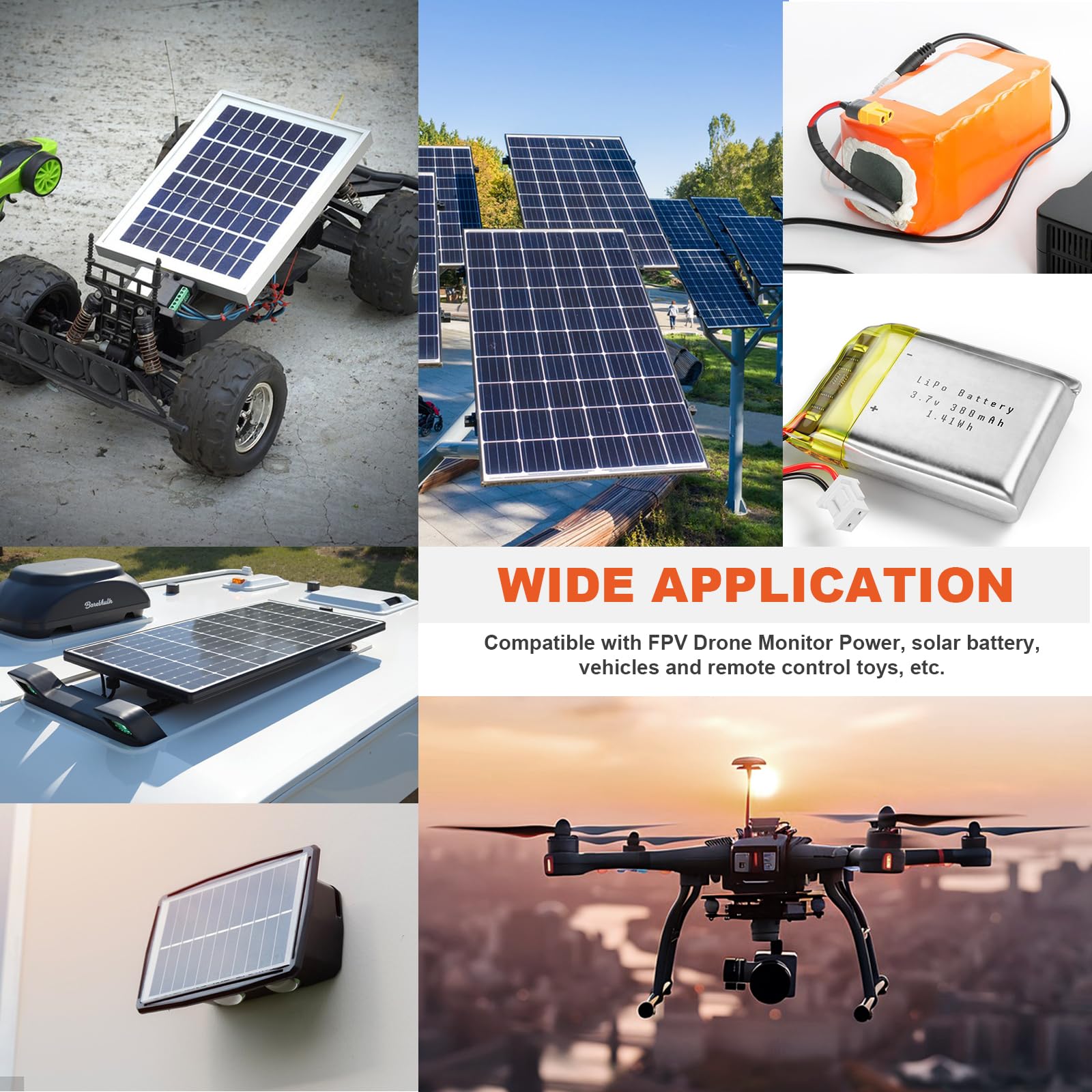 2 Sztuk XT60 do DC7909 Adapter, XT60 Męski do Męski DC 7.9x0.9 mm Power Złącza, Kompatybilny z FPV Monitor Power Drone