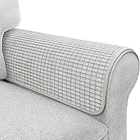 Vista 7 de Fundas para brazos de sofá, fundas impermeables para reposabrazos de sofá, sillón, sofá biplaza, funda para reposacabezas, funda antideslizante