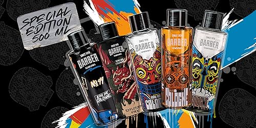 Miniatura 7 de BARBER MARMARA PUERTO RICO Limited Edition Eau de Cologne 500 ml Men's Fragrance Water Glass Bottle Gift Packaging Men's Perfume Aftershave Men