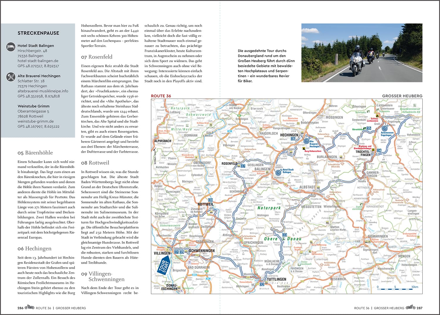 KUNTH Abgefahren, Unentdeckte Bikertouren in Deutschland: Mit dem Motorrad durch Deutschland