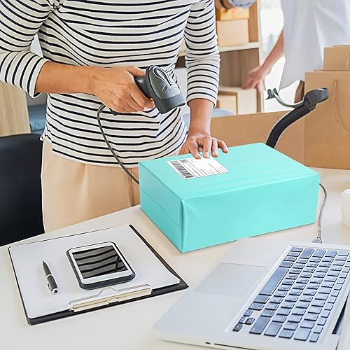 Miniatura 31 de Famagic Sobres de polietileno, 200 bolsas de envío de 12 x 15.5 pulgadas, elegantes bolsas de embalaje opacas para pequeñas empresas, sobres de Rosa