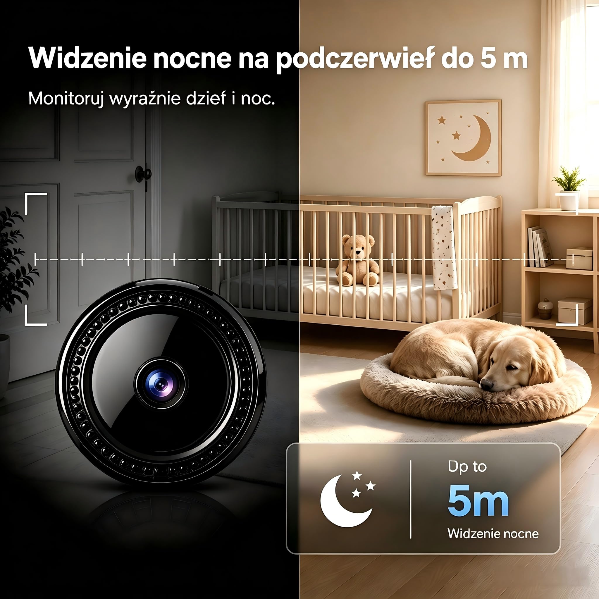 6 PCS 2026 Upgrade ukryta kamera szpiegowska, Mini Security WiFi Camera, HD 1080P Outdoor/Indoor Night Vision Cam for Baby, Pets, Compatible with Smartphone, Tablets A/L11