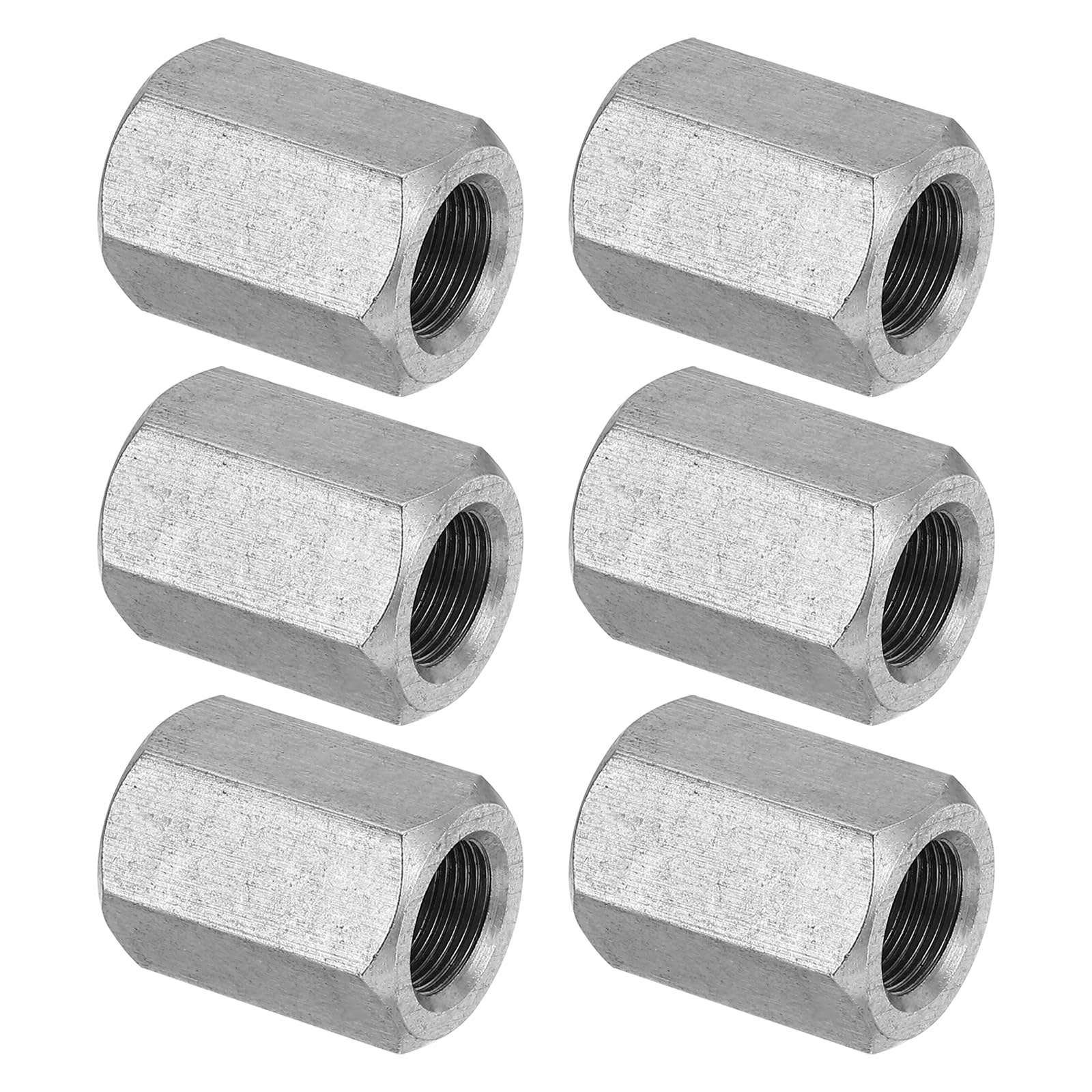 PATIKIL M14 x 1-Pitch 304 Stainless Steel Hex Coupling Nuts