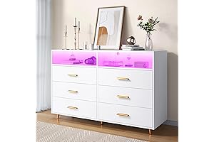 EnHomee Dresser: Illuminate Your Bedroom with Style in 2024