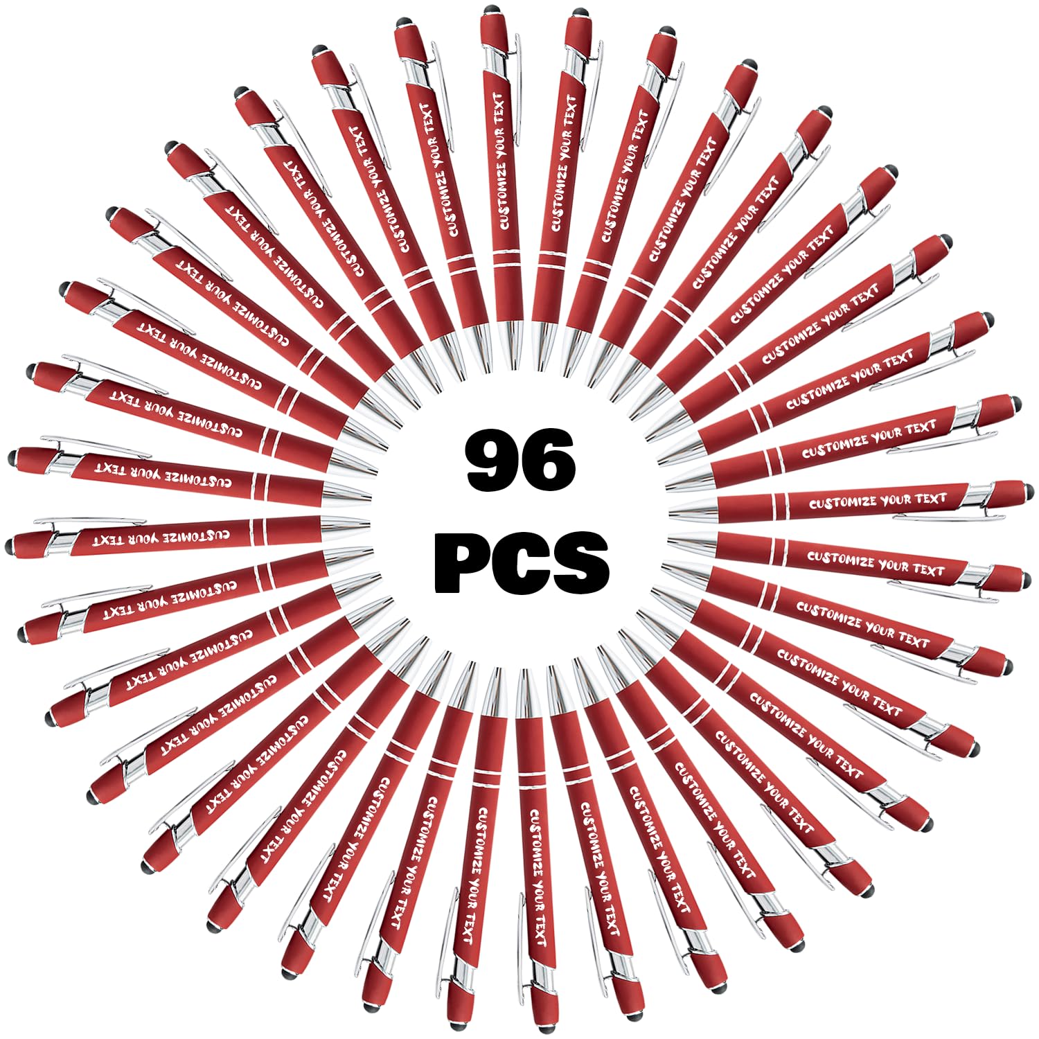 AIFLM Personalized Pens with Name in Bulk Up to 500 Pcs Engraving Ballpoint Pens Set with Your Name Text for Business,Graduation,Wedding,Birthday,Christmas โ image 1
