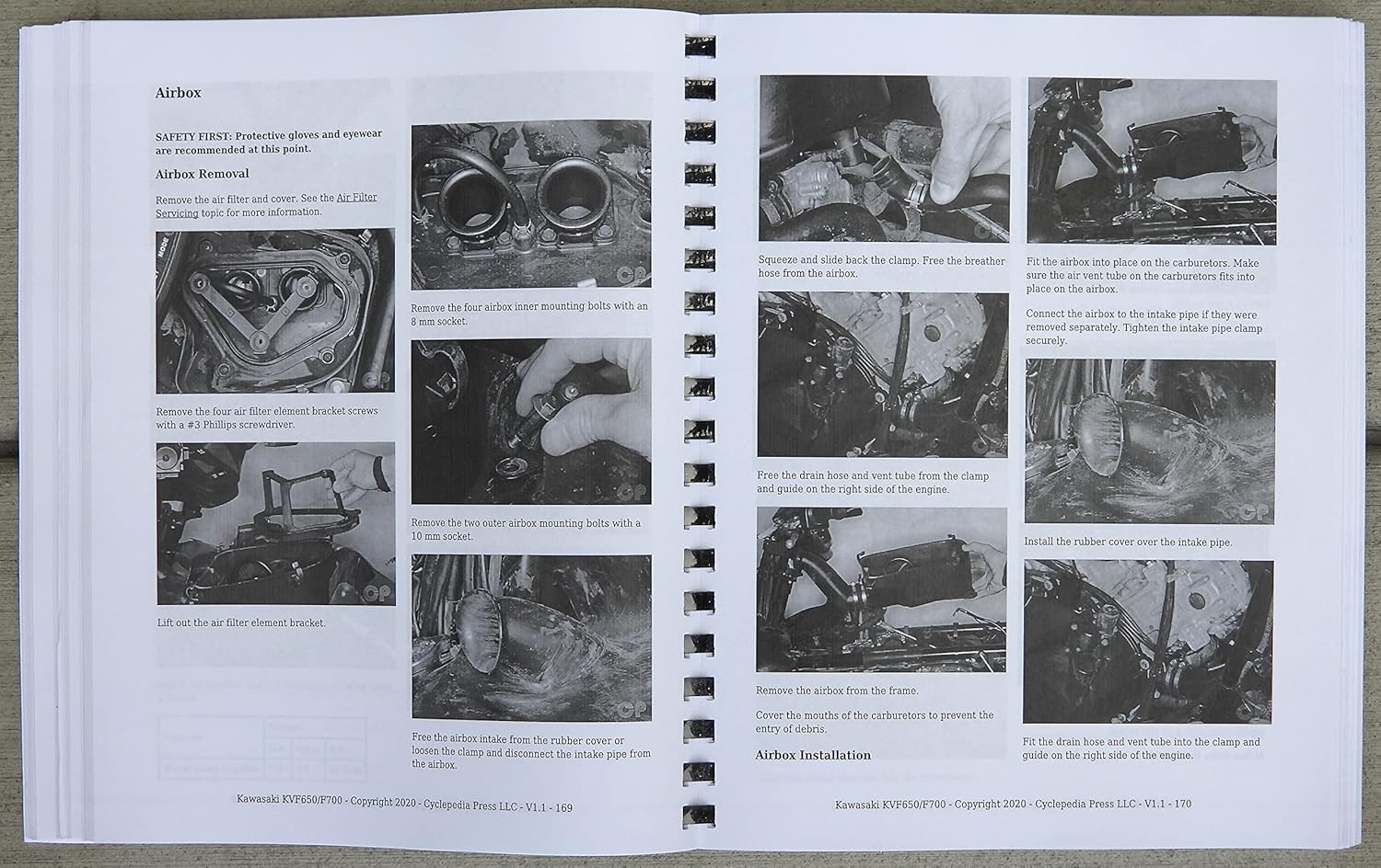 i5motorcycle Service & Repair Manual for Kawasaki Brute Force Prairie KVF 650 700 Suzuki Twin Peaks Quad ATV 2002-2011