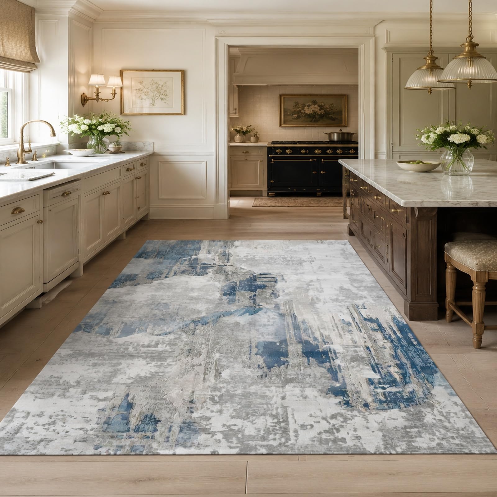 Grand tapis intérieur et extérieur 200x250 pour décorer le salon ou un balcon moderne