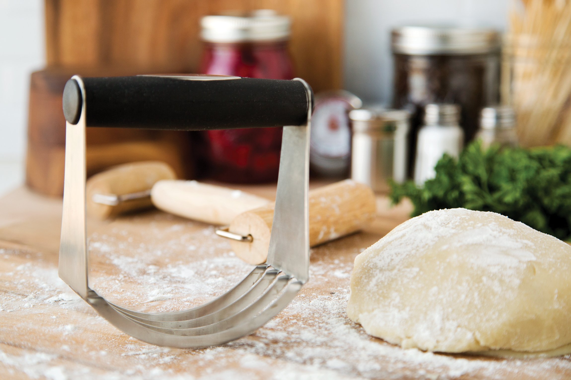 Fox Run Dough Blender - Comfort Grip -2