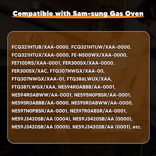 Vista 2 de Termistor de la gama de la sonda del sensor de temperatura del horno DG32-00002B compatible con las piezas del horno de Samsung y LG EBG61305805