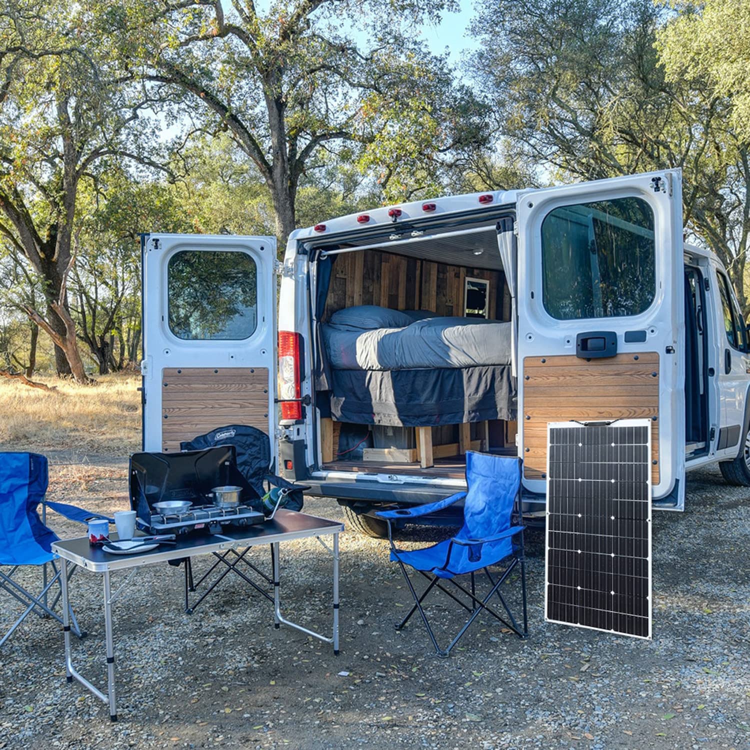 Zestaw solarny z panelem słonecznym monokrystalicznym - 600 W 18 V ogniwa fotowoltaiczne systemy solarne systemy PV solarne do przyczep kempingowych, na kemping, balkony, domki ogrodowe