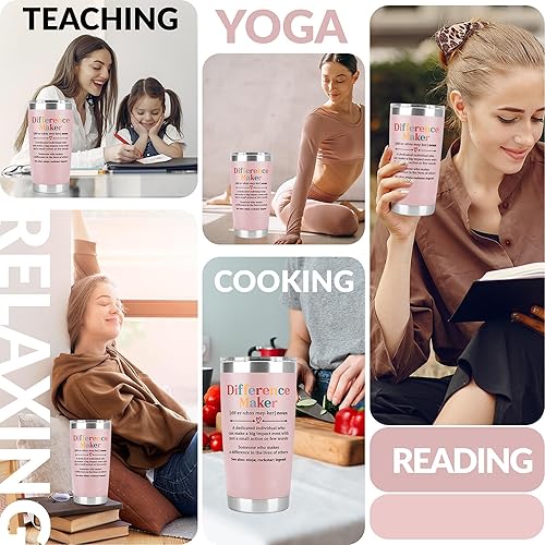 Miniatura 3 de 9CLEVER Vaso de coordinador del caos para asistentes administrativos, información nutricional, jefe de oficina, maestros, compañeros de trabajo,