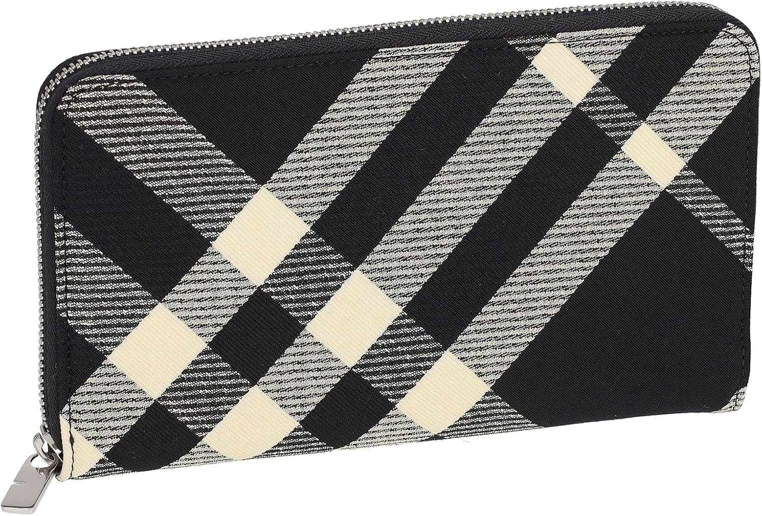 極美品✨バーバリー 長財布 ラウンドジップ ロゴ レザー ネイビー 楽天