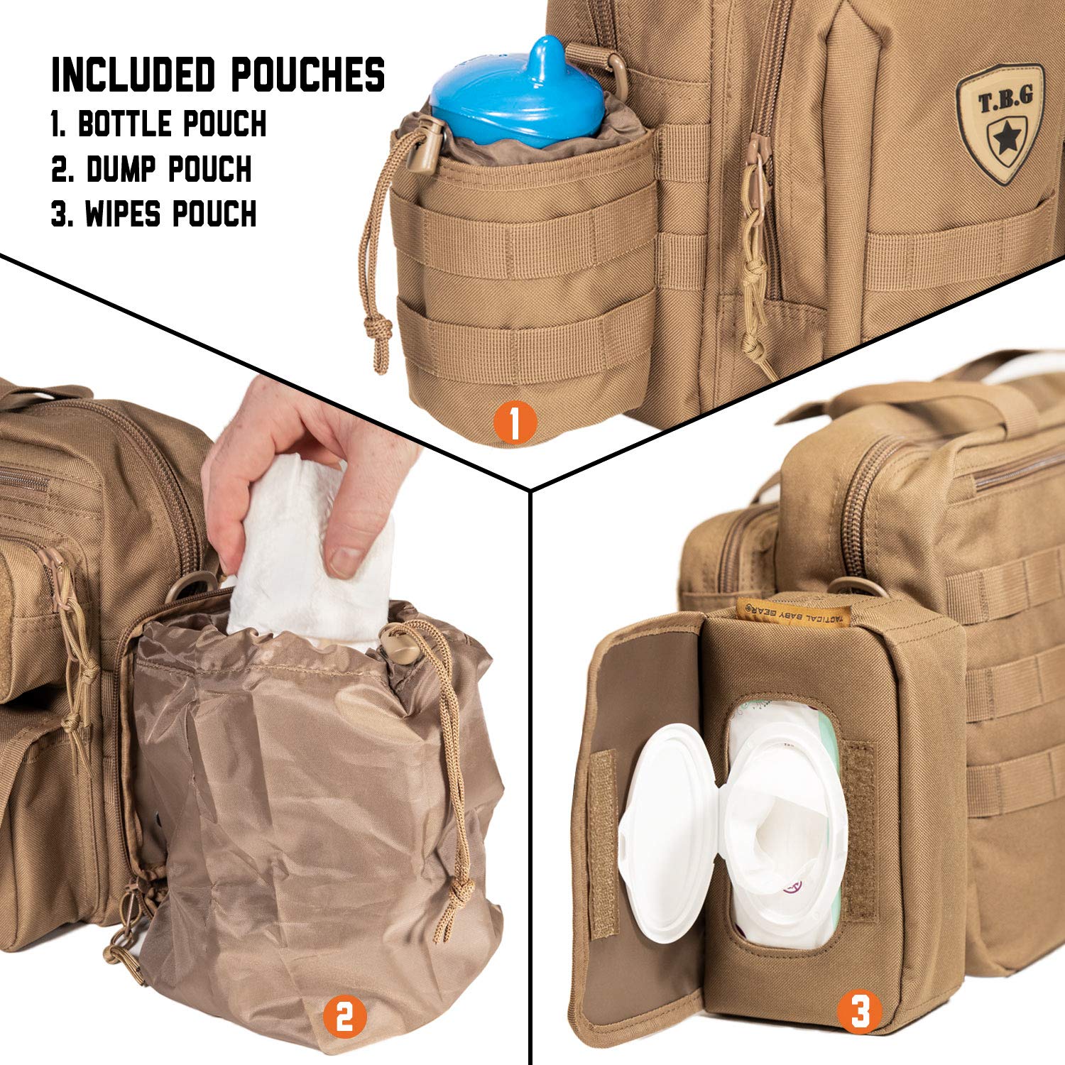 tactical diaper bag amazon