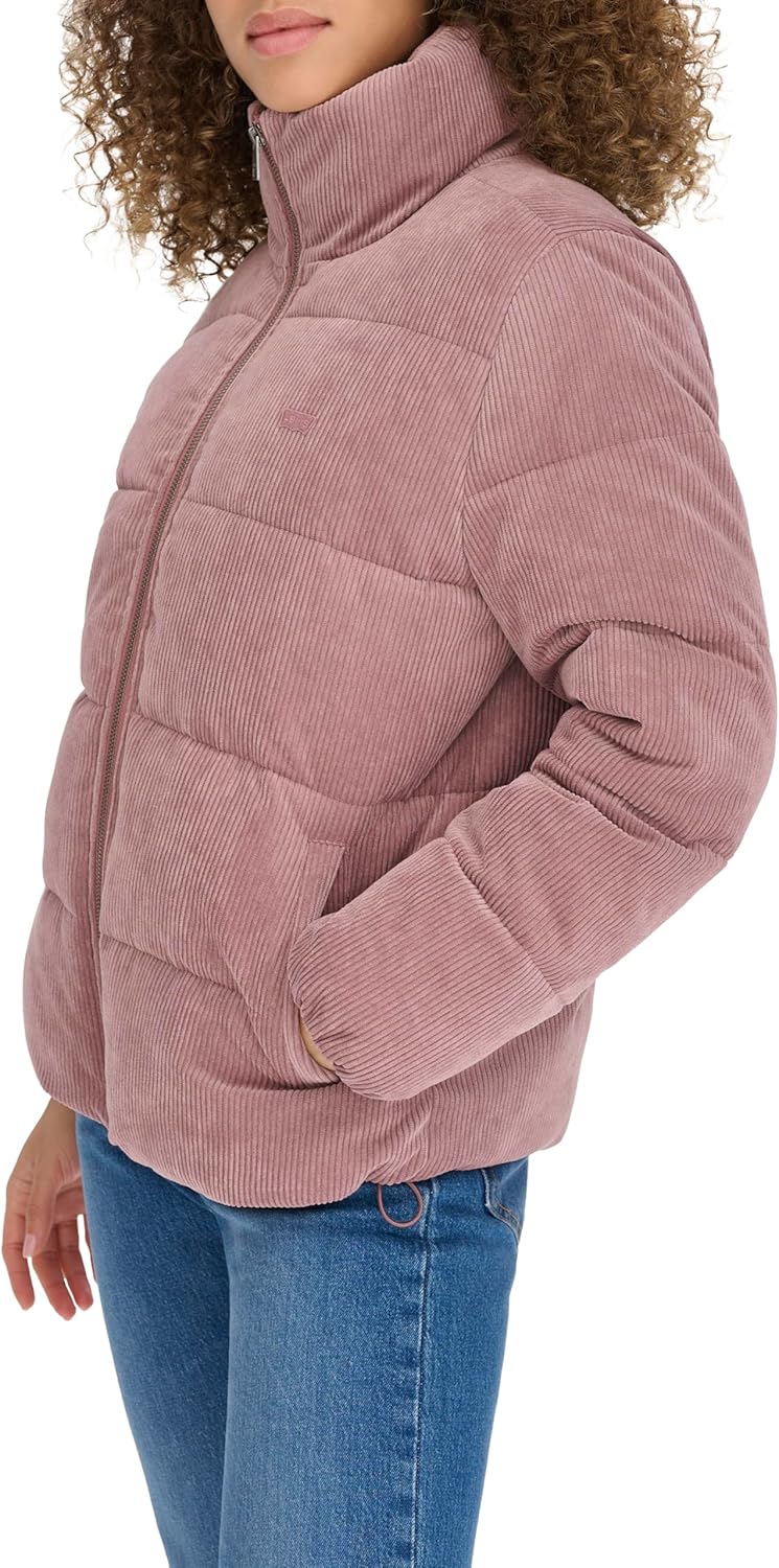 Levi's Womens Zoe Corduroy Puffer Jacket (Standard & Plus Sizes) - Image 5